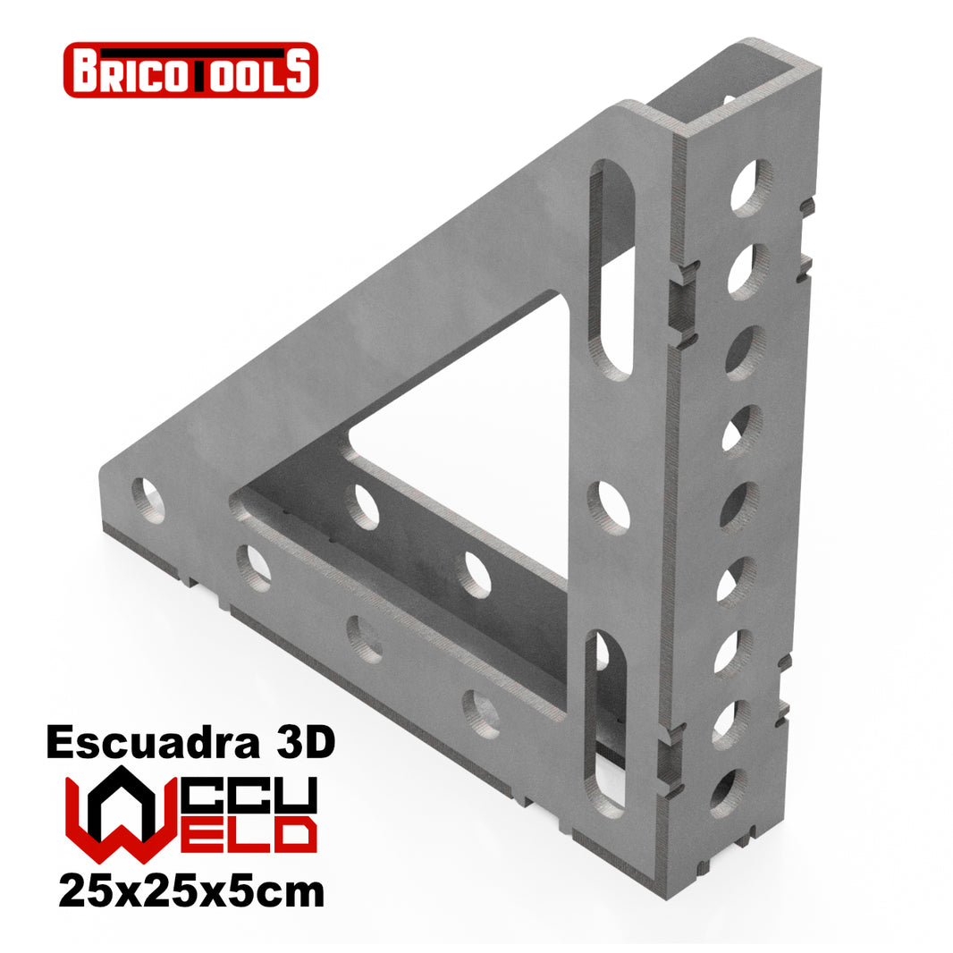 Escuadra 3D 25x25cm AW