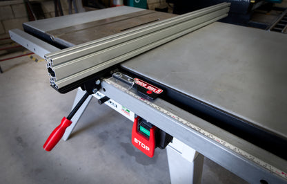 Guía lateral "PREMIUM" para sierra de mesa || con valla de aluminio 1.20m
